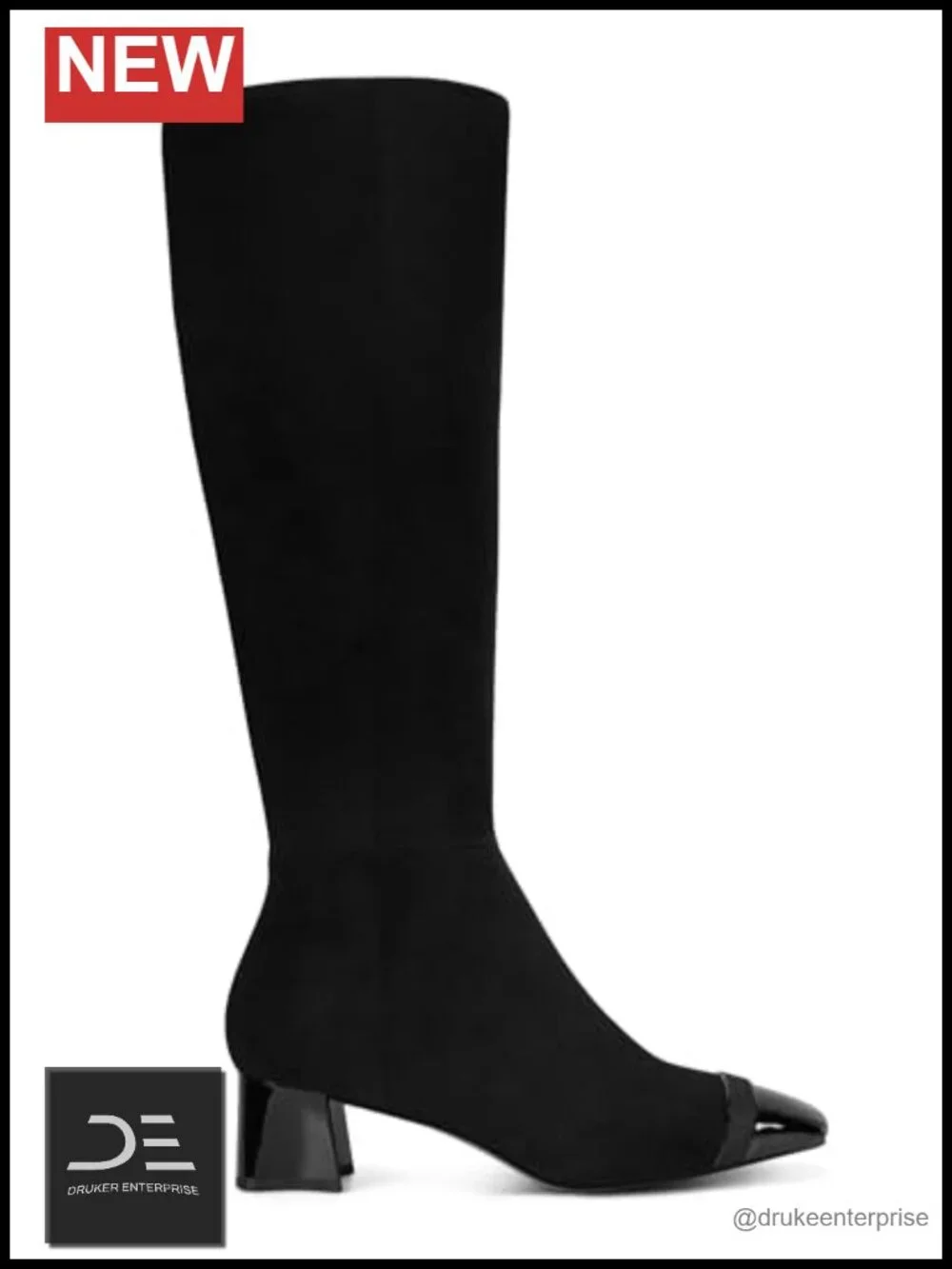 Karl Lagerfeld Shivon Tall Knee High Heeled Boots Women's